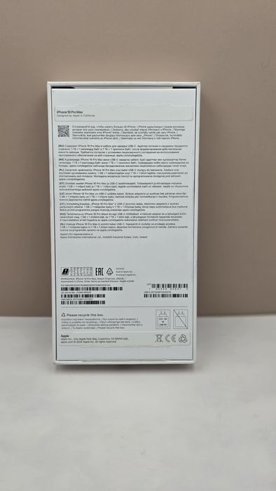 IPhone 16 pro max 256 GB bateria 100%