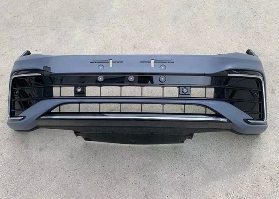 Бампер передний R-Line рестайлинг Volkswagen VW Tiguan Тигуан 2020+