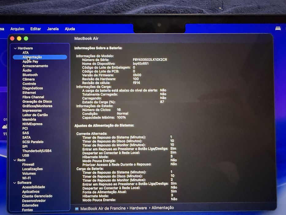 Macbook air M3 256gb