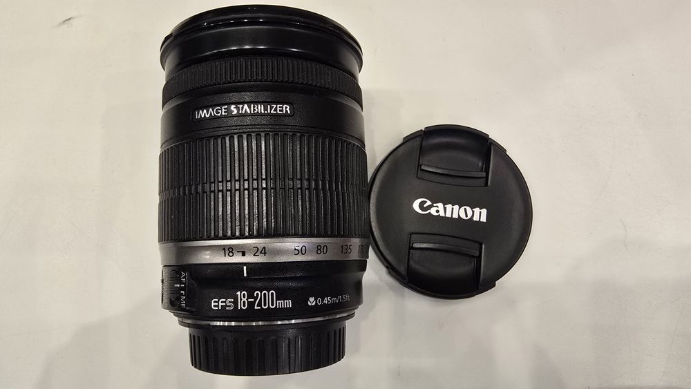 canon ef s 18 200 - купити об'єктиви - Ціна на OLX.ua