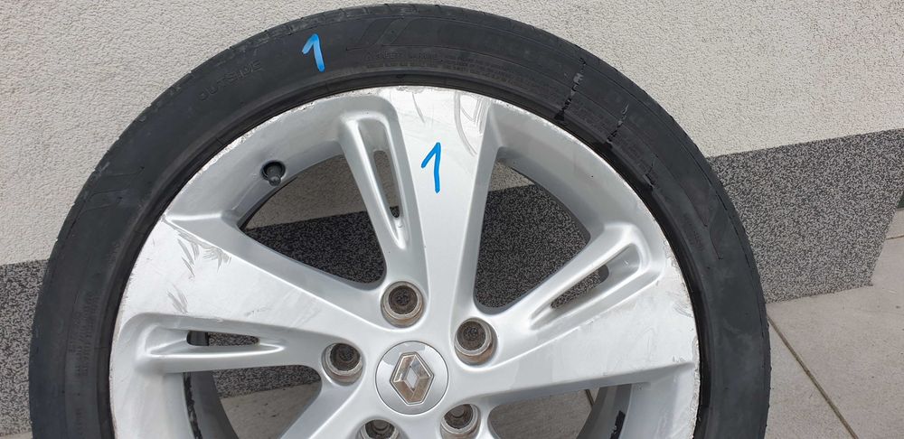 felga nr 1 aluminiowa 17" 5X114,3 megane III 3 scenic 3 4030/06435R