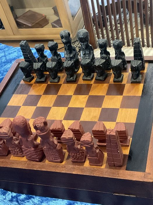 Xadrez jogo só peças peças 10 cm e 4,5 cm discrição abaixo