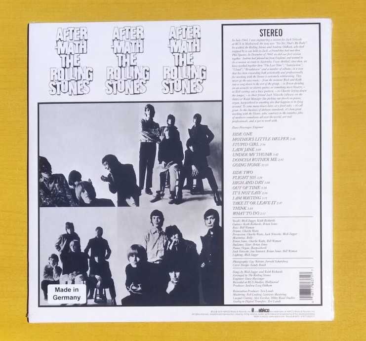 The Rolling Stones - Aftermath LP Vinyl