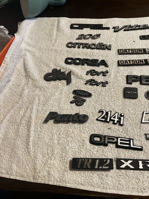 Vendo conjunto de simbolos/legendas auto