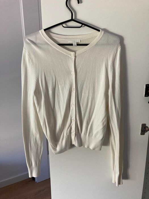 Sweter kremowy H&M S
