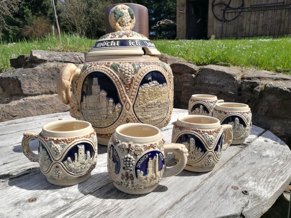 Bola kamionkowa, 12 kubeczkow.