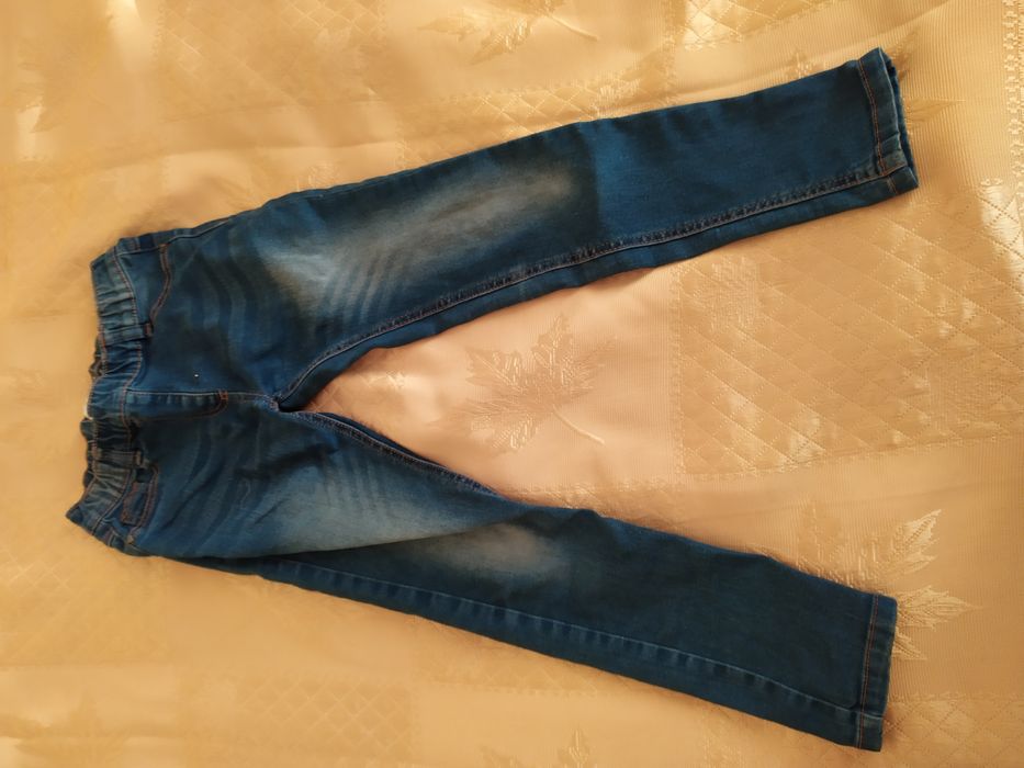 Spodnie dziewczęce 128