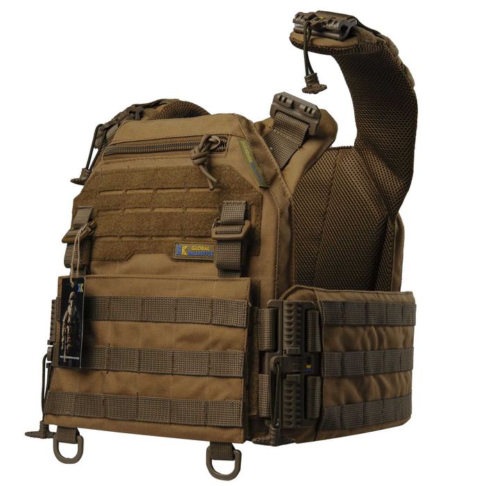 Плитоноска Warmor gen.3 Pro з системою швидкого скидання. Койот.