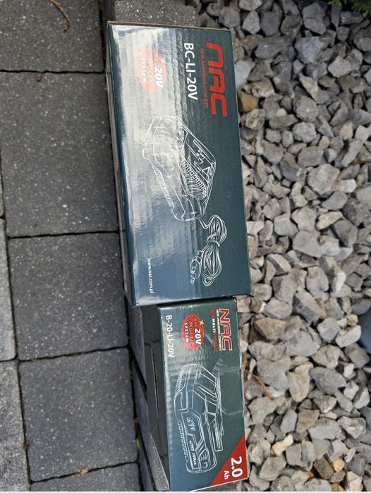 Bateria i ładowarka NAC