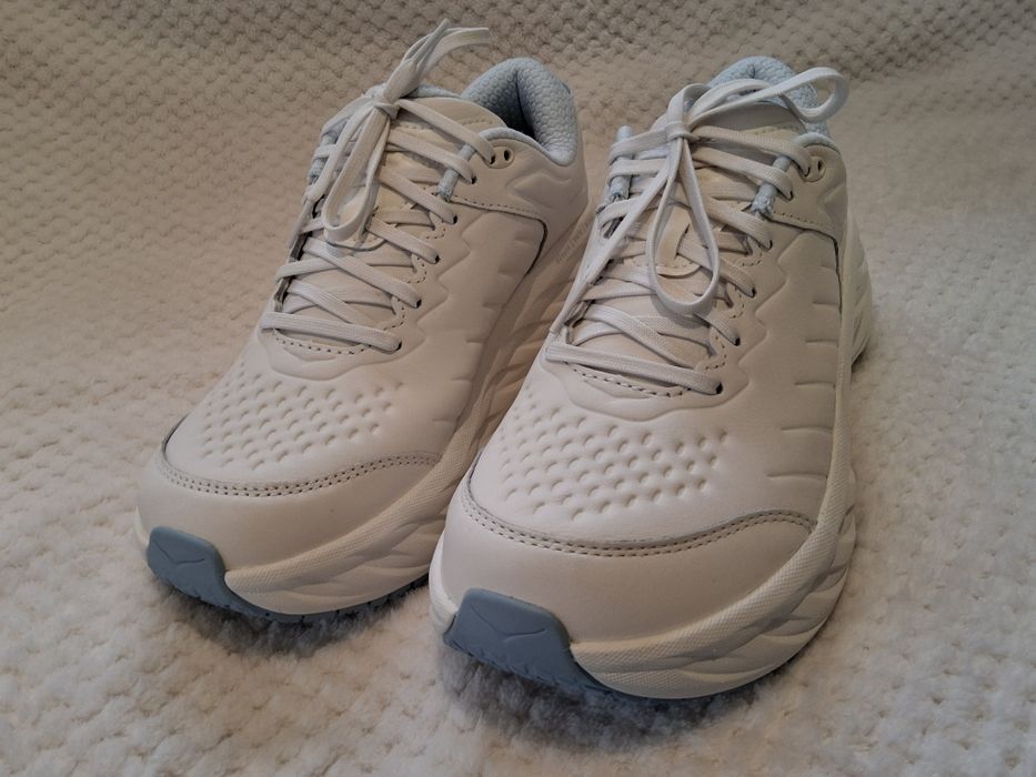 Бежеві Hoka Bondi SR  42/ 42.5 розміри. Шкіра. Оригінал