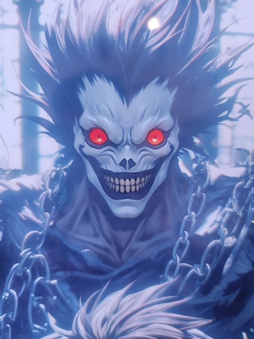 Death Note - quadro sublimação alumínio