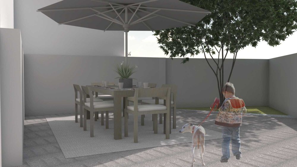 Terreno com projeto aprovado para construção de moradia T3 no campo