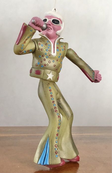 Tańczący Elvis Presley z reklamy Audi Automatik 2002 figurka zabawka