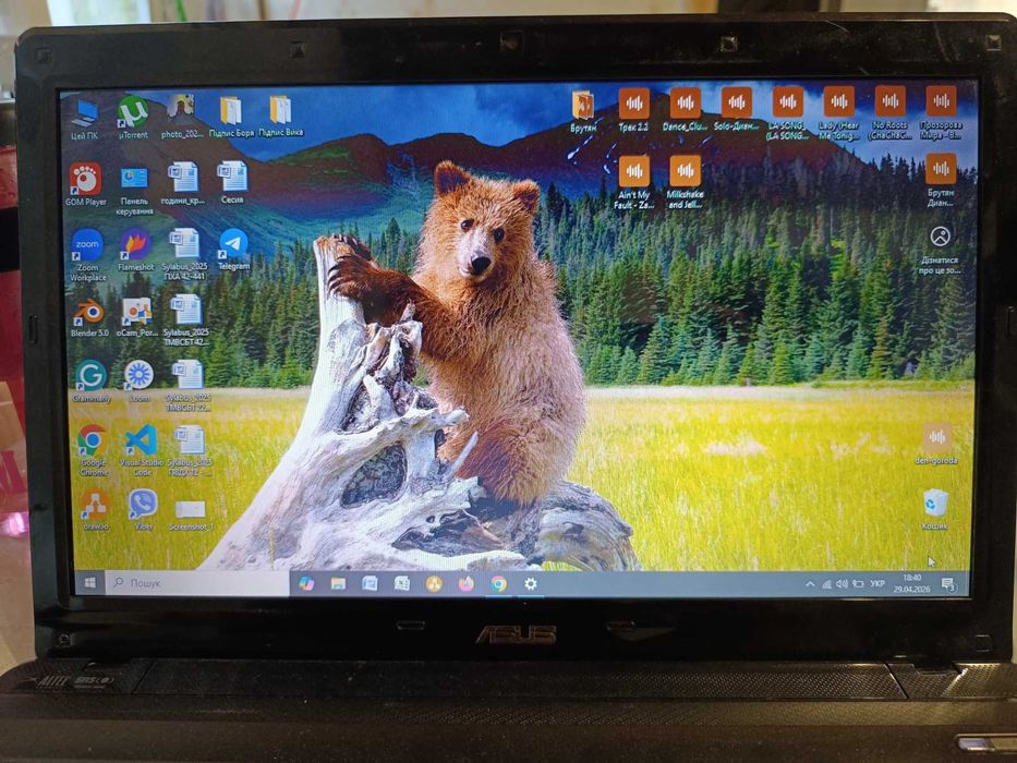 Ноутбук Asus k52f