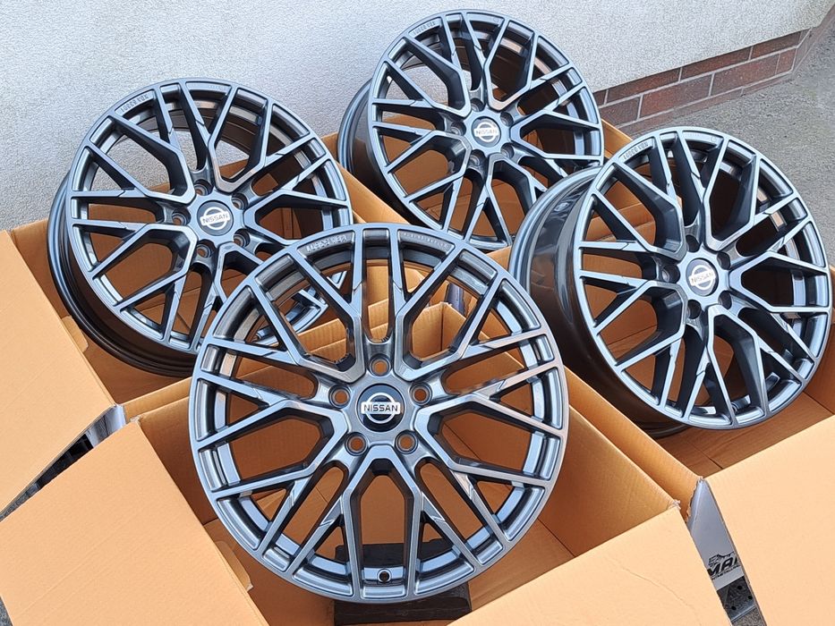 Alufelgi 17 5x114 NISSAN Juke Qashqai Pulsar Leaf X-trail CA20 HG