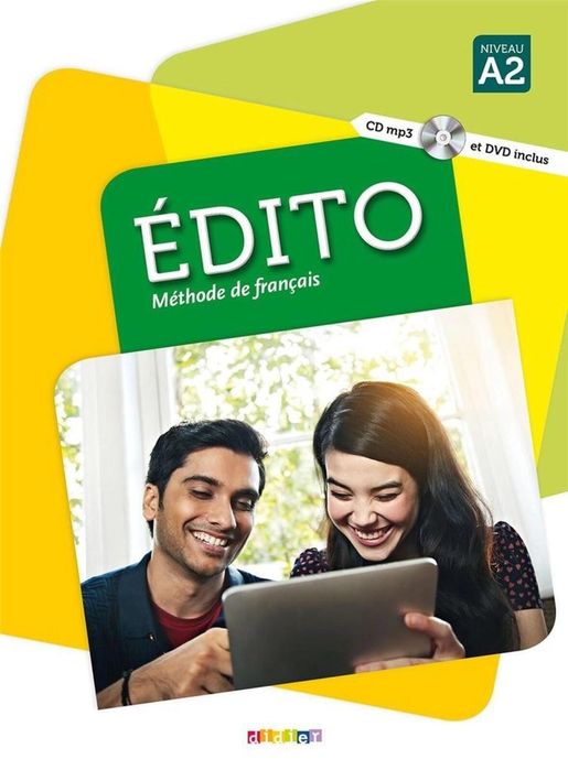 Edito A2. Podręcznik + CD + DVD Didier praca zbiorowa Rok wydania: