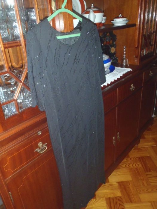 Vestido negro gala