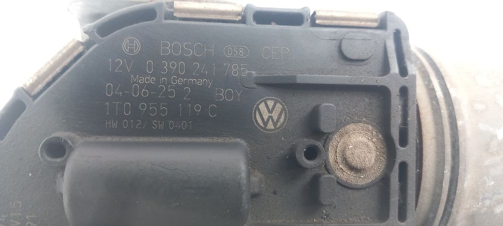 Motor limpa vidros frente VOLKSWAGEN Touran (1T)