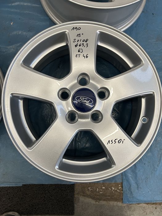 190 Felgi Aluminiowe Ford R 15 5x108 otwór 63,3 NOWE