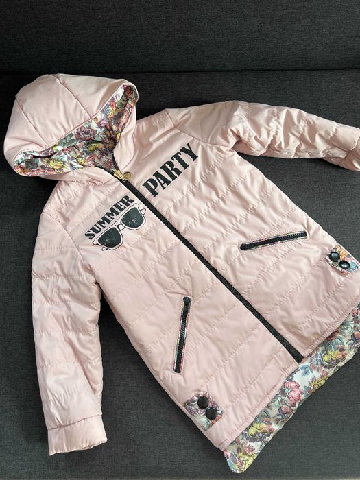 Куртка детская, пальто для девочки демисезон, куртка для дівчинки