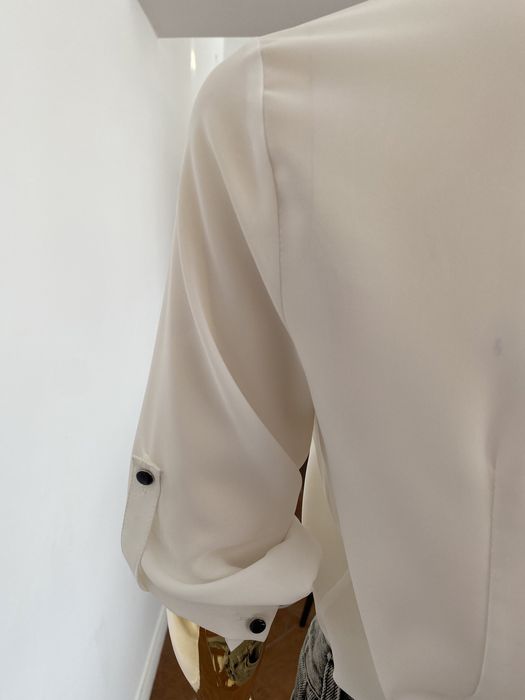 Elegencka bluzka koszula biala 38 40 42