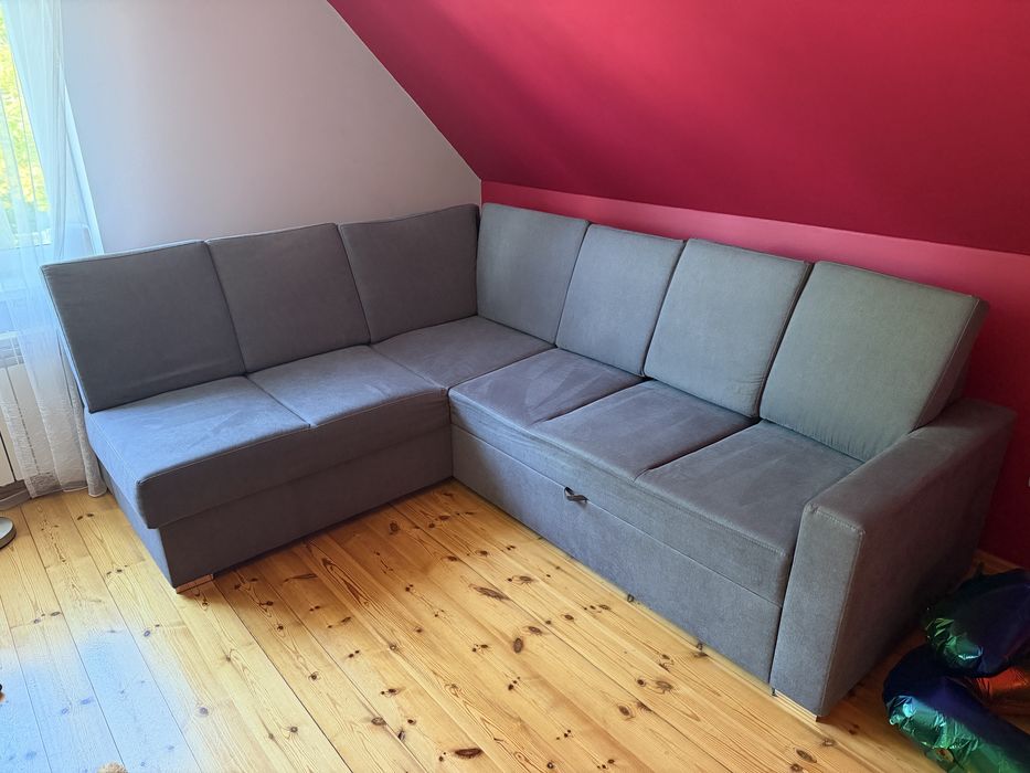 Kanapa narożna z funkcja spania
