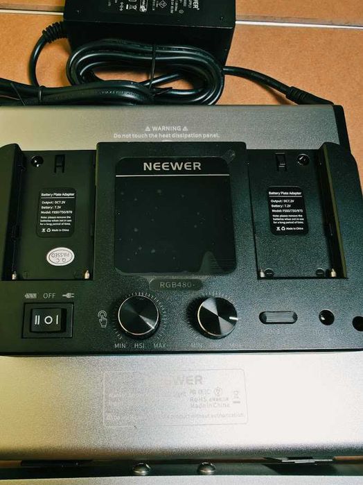 Painel LED Neewer RGB480 com Bolsa, Controlo App, Palas e Difusor (NOVO)