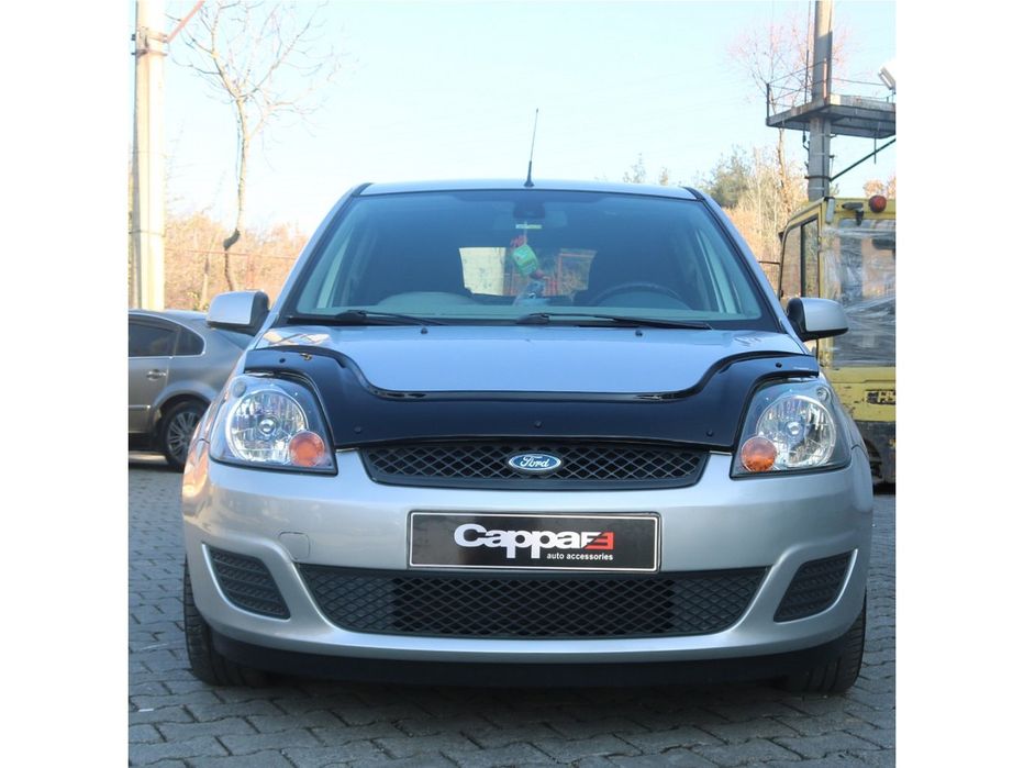 Ford Fiesta 2002-2008 Дефлектор капота EuroCap