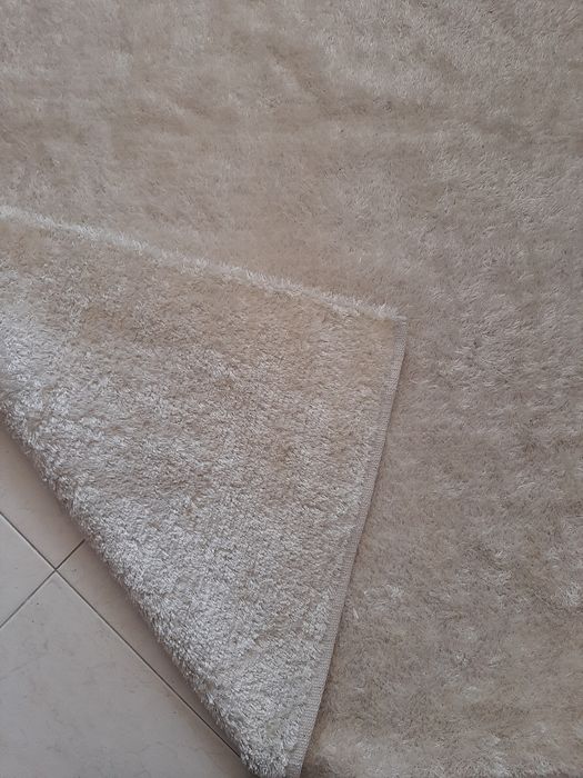 tapete sala reversível beje