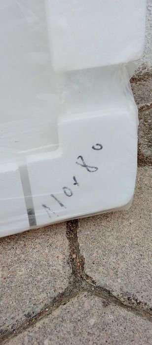 Base de Duche RESTONE 110x80 Branco