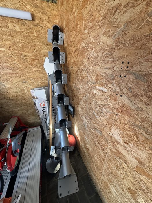 Schody modułowe drewniane buk + balustrada Leroy Merlin