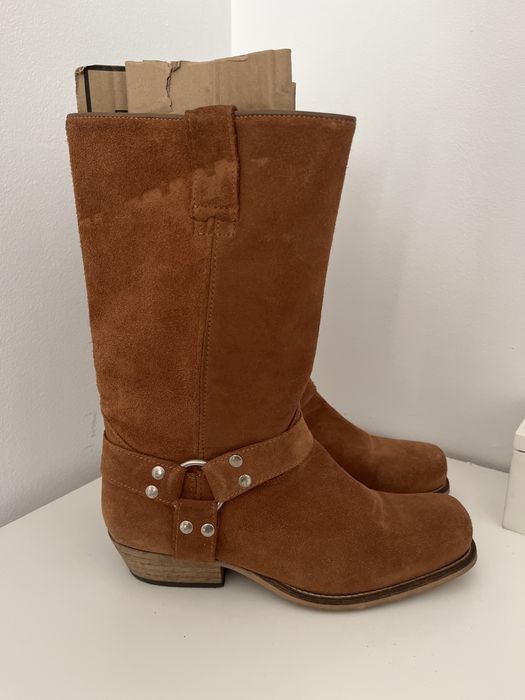 Botas  pele camel