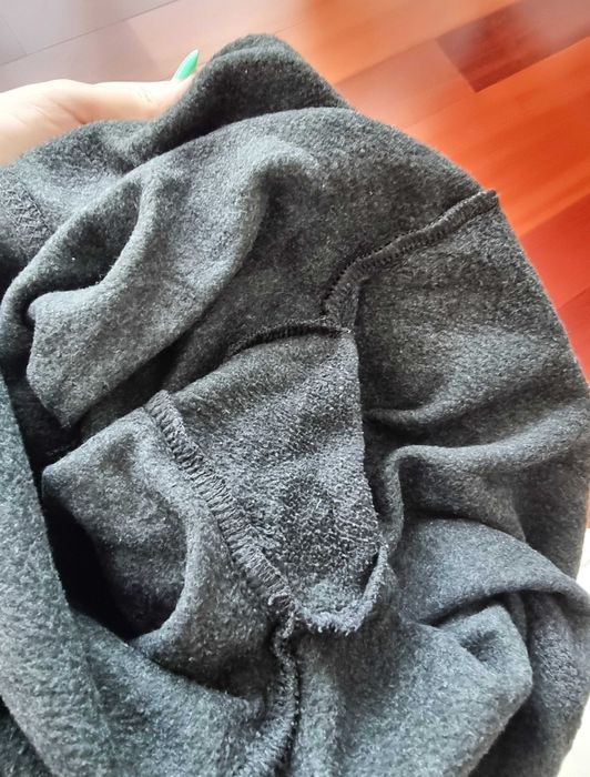 Leggings cinzentos escuros quentinhos Wedze, tamanho S