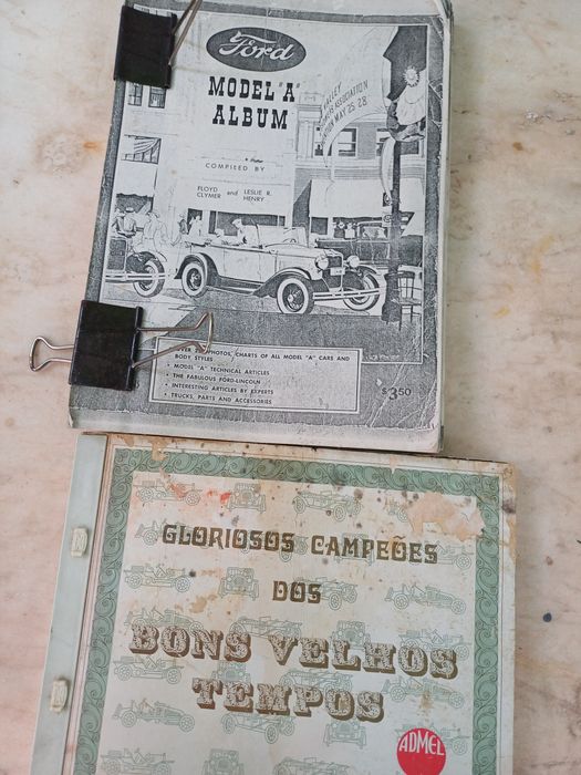 Livros de carros antigos