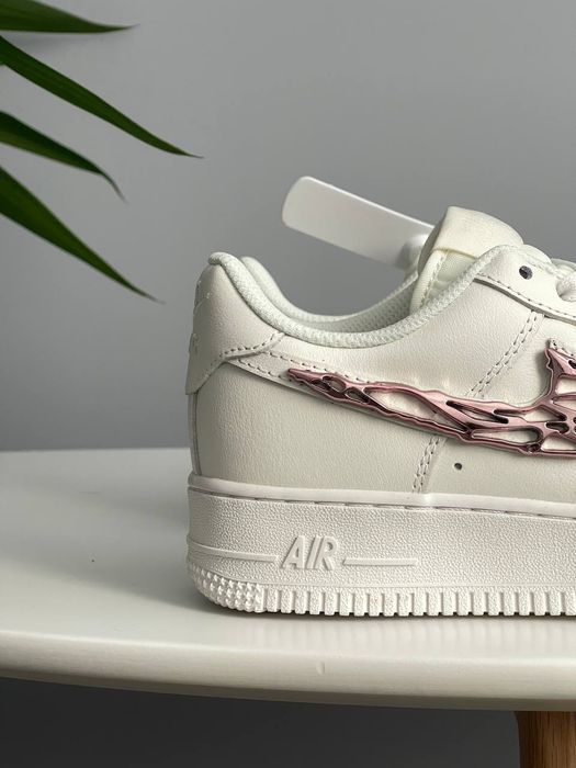 Кросівки Кроссовки Nike Air Force 1 07 LX Pink Рожевий Розовый Кросовки повсякденні