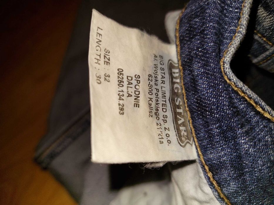 Vintage Big Star Spodnie damskie jeansy Big Star 32 na 30