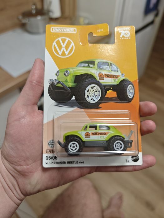 Matchbox volkswagen beetle 4x4 5/6 rocznik 2022