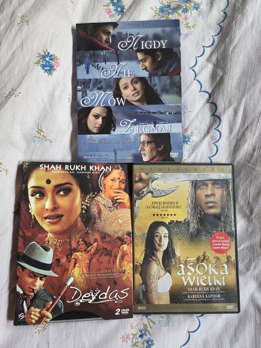 Zestaw filmów Bollywood (DVD)