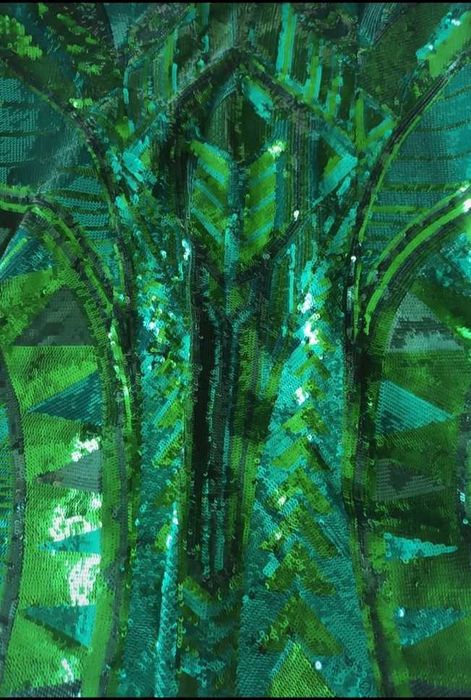 Vestido Lantejoulas Balmain