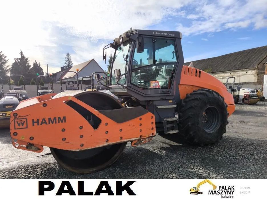 Hamm Walec drogowy  HAMM  H16 i , METAL-GUMA  ,2019 rok  Walec HAMM H16i  Metal Guma /  BW 213    / JCB