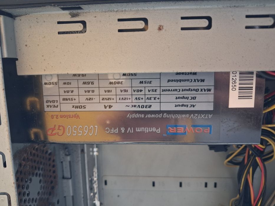Rara Caixa ATX Spire Pininfarina + Fonte de Alimentação LC Power 550W