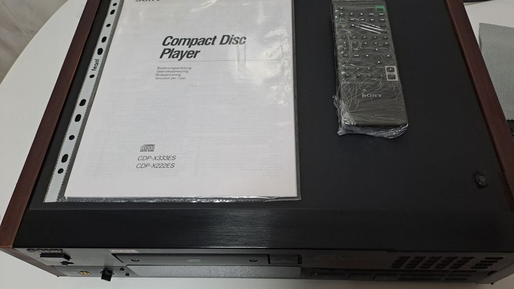 Leitor Cd SONY CDP-X333ES