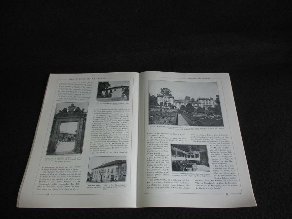 Livro Palácios e Solares Portugueses Enciclopédia Pela Imagem