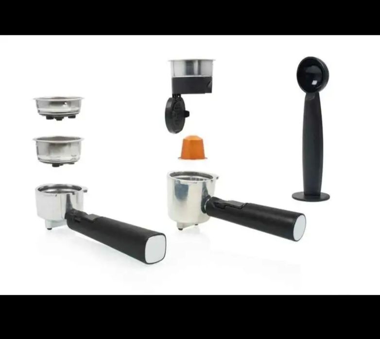 Máquina de Café Manual PRINCESS café moído + Nespresso