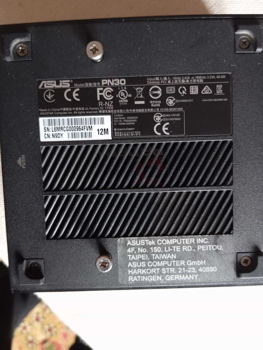 Компьютер ASUS Mini PC PN30
