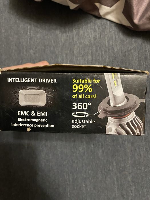 Лед лампи H 4  майже нові