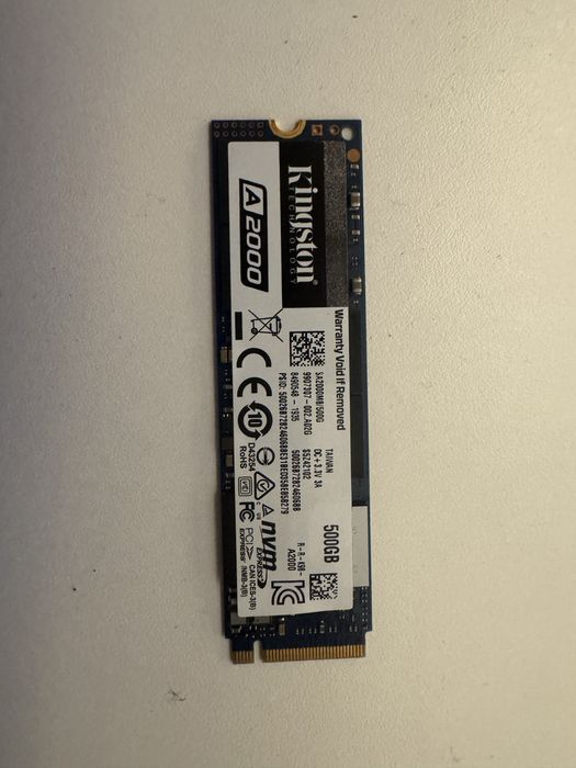 M.2 NVMe Kingston A2000