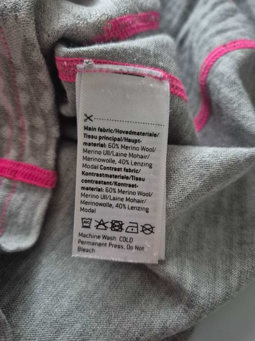 Koszulka termiczna, longsleeve, merino wool, Kari Traa r. XS/S