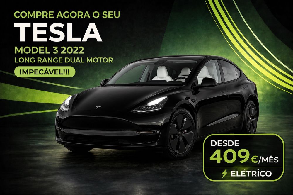 tesla model 3 long renge dual motor (financiamento se tiver interesse)