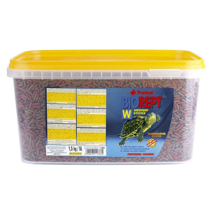 Корм для черепах рептилий Tetra Reptomin sticks Biorept W тетра